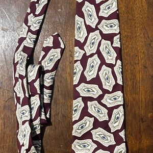 Vintage 90s Christian DIOR Monsieur Silk Tie Men's Adult